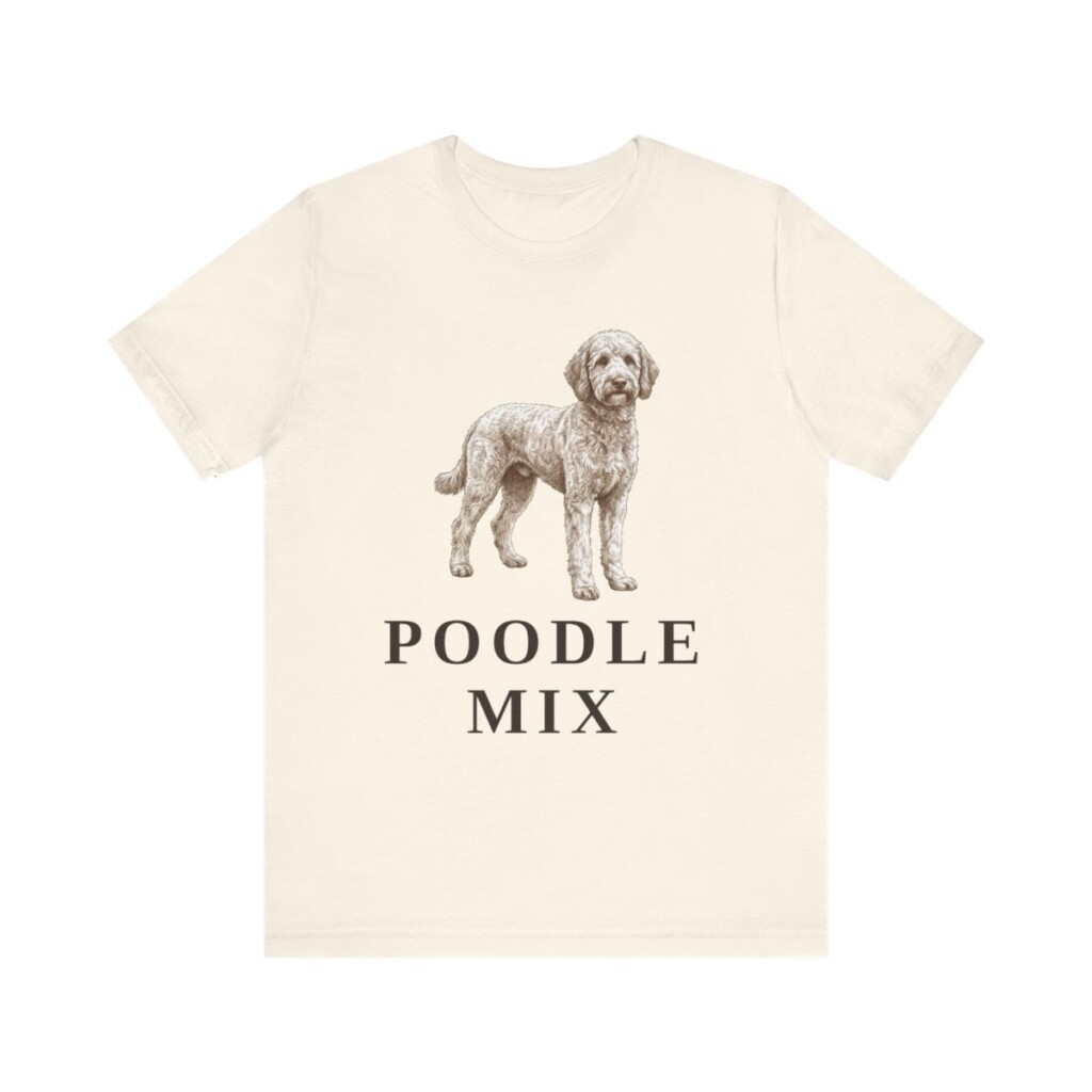 Poodle Mix Lover Shirt, Vintage Dog Sketch Tee, Dog Lover Gift Poodle Mix Lover Shirt, Vintage Dog Sketch Tee, Dog Lover Gift