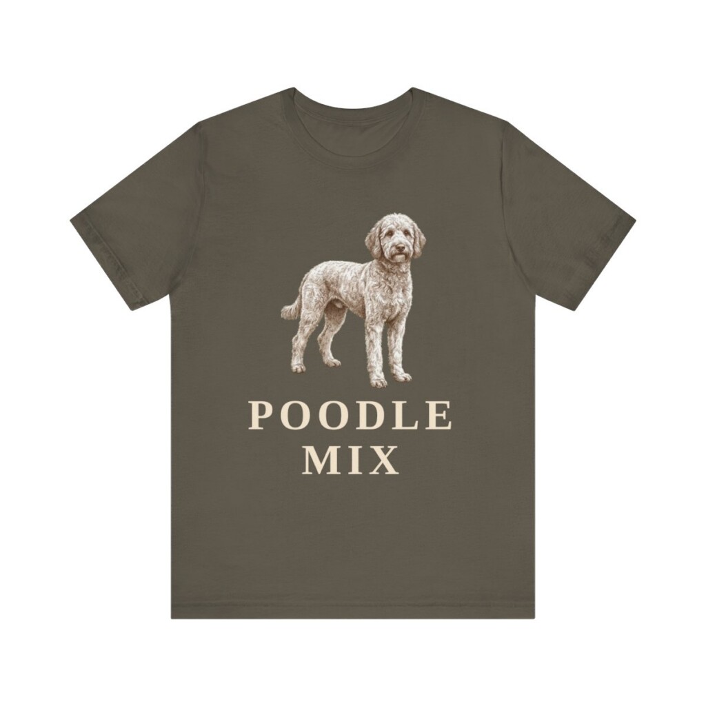 Poodle Mix Lover Shirt, Vintage Dog Sketch Tee, Dog Lover Gift Poodle Mix Lover Shirt, Vintage Dog Sketch Tee, Dog Lover Gift