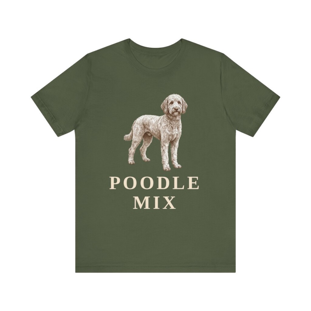 Poodle Mix Lover Shirt, Vintage Dog Sketch Tee, Dog Lover Gift Poodle Mix Lover Shirt, Vintage Dog Sketch Tee, Dog Lover Gift