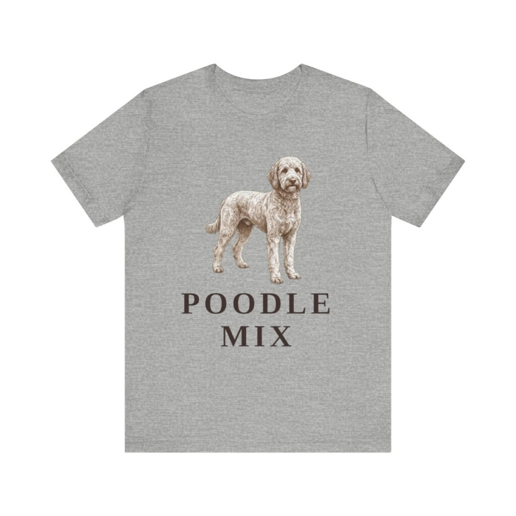 Poodle Mix Lover Shirt, Vintage Dog Sketch Tee, Dog Lover Gift Poodle Mix Lover Shirt, Vintage Dog Sketch Tee, Dog Lover Gift