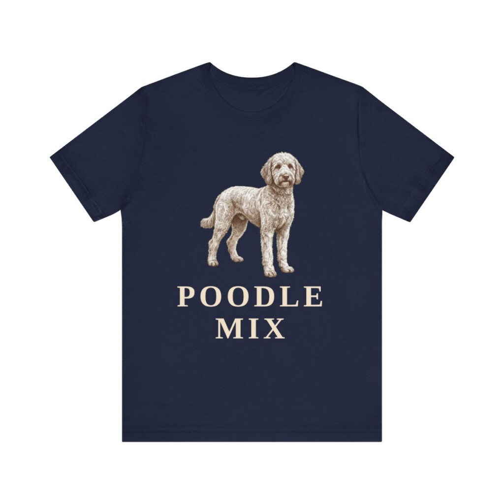Poodle Mix Lover Shirt, Vintage Dog Sketch Tee, Dog Lover Gift Poodle Mix Lover Shirt, Vintage Dog Sketch Tee, Dog Lover Gift
