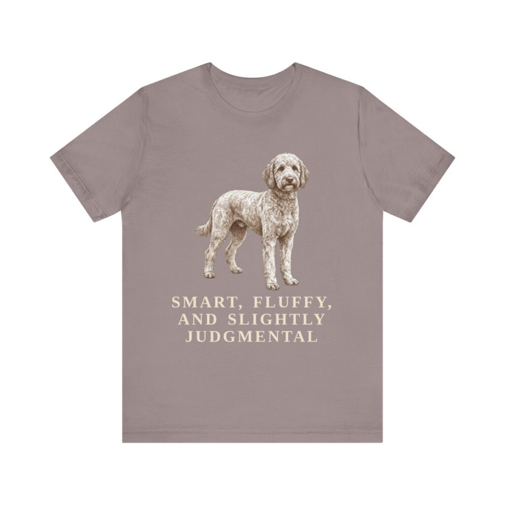 Poodle Mix Humor Shirt, Vintage Dog Sketch Tee, Dog Humor Gift Poodle Mix Humor Shirt, Vintage Dog Sketch Tee, Dog Humor Gift