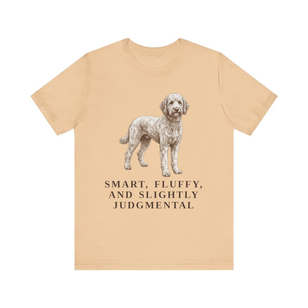 Poodle Mix Humor Shirt, Vintage Dog Sketch Tee, Dog Humor Gift Poodle Mix Humor Shirt, Vintage Dog Sketch Tee, Dog Humor Gift