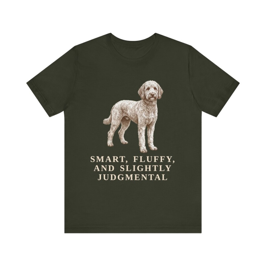 Poodle Mix Humor Shirt, Vintage Dog Sketch Tee, Dog Humor Gift Poodle Mix Humor Shirt, Vintage Dog Sketch Tee, Dog Humor Gift