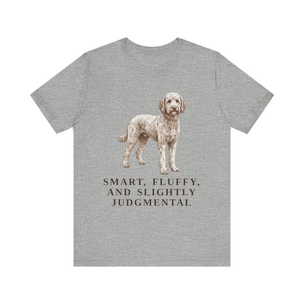 Poodle Mix Humor Shirt, Vintage Dog Sketch Tee, Dog Humor Gift Poodle Mix Humor Shirt, Vintage Dog Sketch Tee, Dog Humor Gift