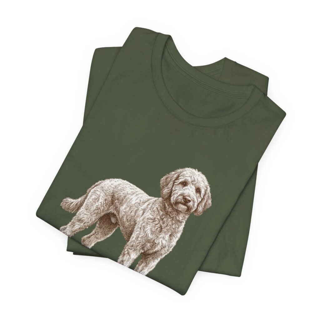 Poodle Mix Humor Shirt, Vintage Dog Sketch Tee, Dog Humor Gift Poodle Mix Humor Shirt, Vintage Dog Sketch Tee, Dog Humor Gift