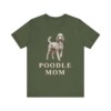 Poodle Mom Shirt, Vintage Dog Sketch Tee, Dog Mom Gift Poodle Mom Shirt, Vintage Dog Sketch Tee, Dog Mom Gift
