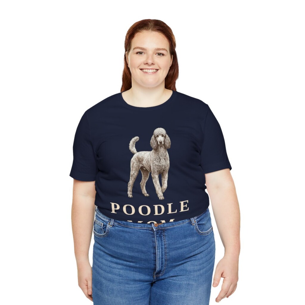 Poodle Mom Shirt, Vintage Dog Sketch Tee, Dog Mom Gift Poodle Mom Shirt, Vintage Dog Sketch Tee, Dog Mom Gift