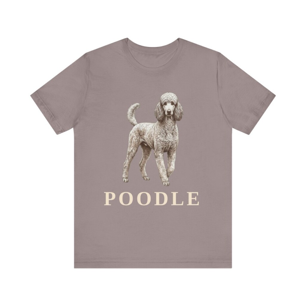 Poodle Lover Shirt, Vintage Dog Sketch Tee, Dog Lover Gift Poodle Lover Shirt, Vintage Dog Sketch Tee, Dog Lover Gift
