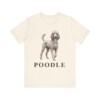 Poodle Lover Shirt, Vintage Dog Sketch Tee, Dog Lover Gift Poodle Lover Shirt, Vintage Dog Sketch Tee, Dog Lover Gift