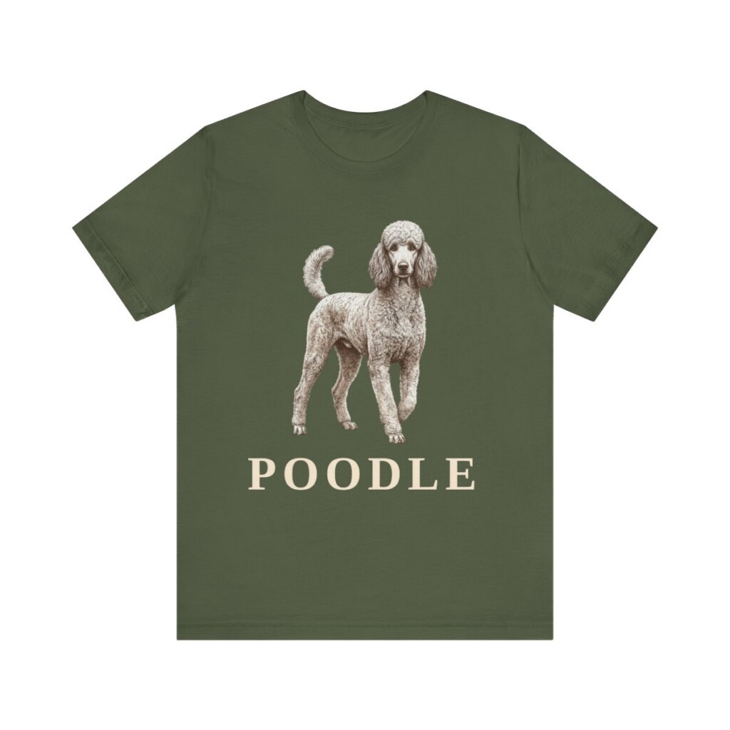 Poodle Lover Shirt, Vintage Dog Sketch Tee, Dog Lover Gift Poodle Lover Shirt, Vintage Dog Sketch Tee, Dog Lover Gift