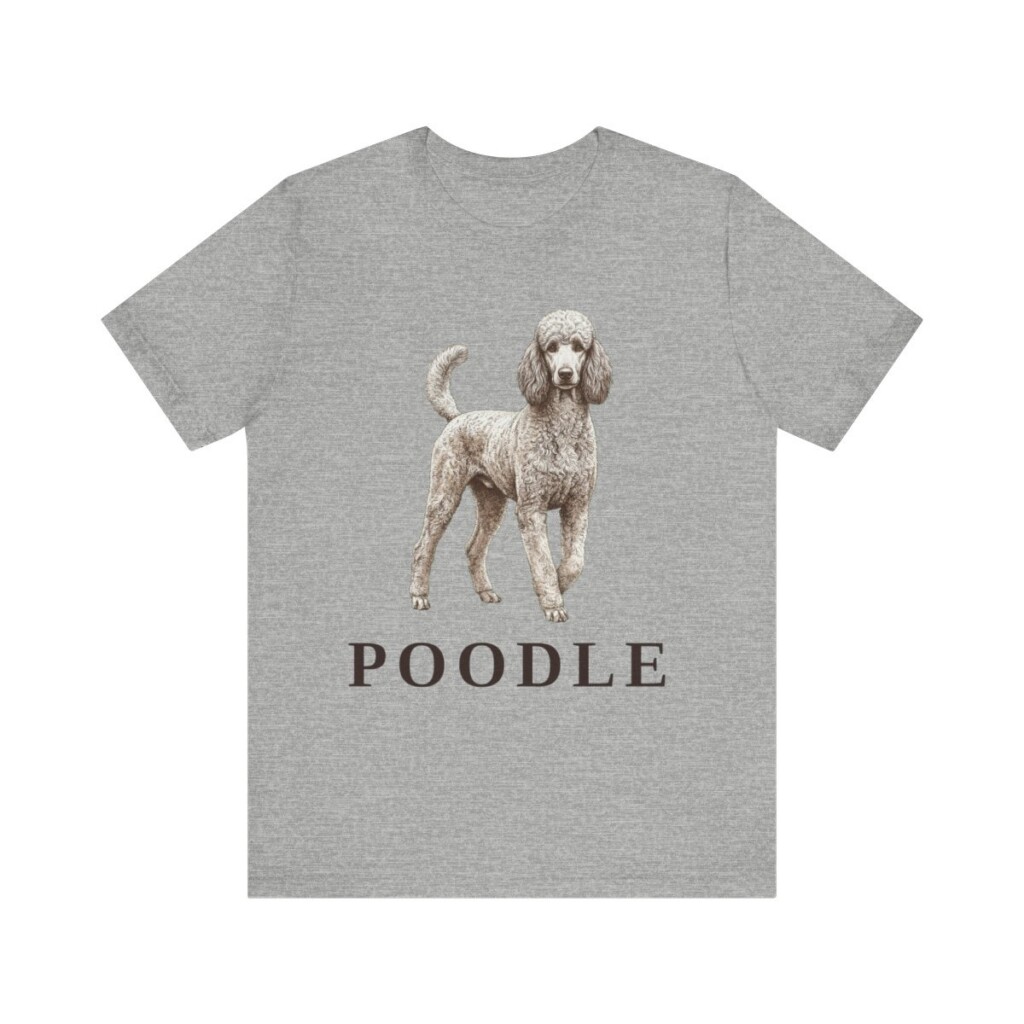 Poodle Lover Shirt, Vintage Dog Sketch Tee, Dog Lover Gift Poodle Lover Shirt, Vintage Dog Sketch Tee, Dog Lover Gift