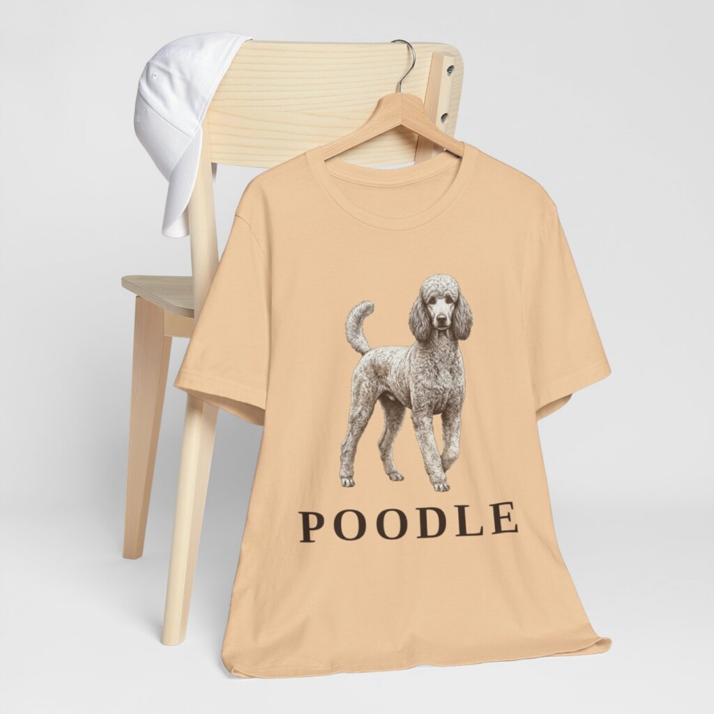 Poodle Lover Shirt, Vintage Dog Sketch Tee, Dog Lover Gift Poodle Lover Shirt, Vintage Dog Sketch Tee, Dog Lover Gift
