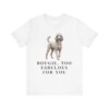 Poodle Humor Shirt, Vintage Dog Sketch Tee, Dog Humor Gift