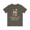 Poodle Humor Shirt, Vintage Dog Sketch Tee, Dog Humor Gift