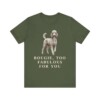 Poodle Humor Shirt, Vintage Dog Sketch Tee, Dog Humor Gift