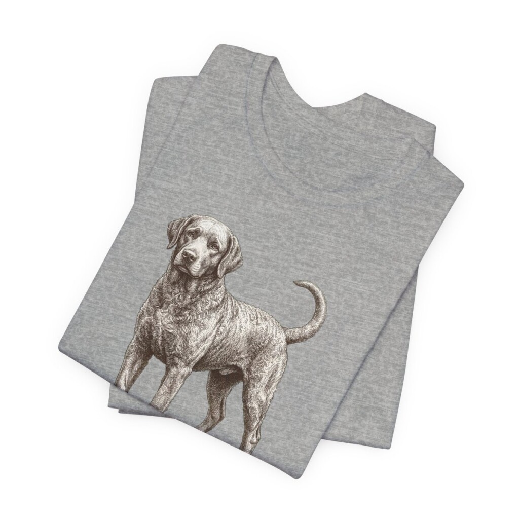 Portuguese Water Dog Mom Shirt, Vintage Dog Sketch Tee, Dog Mom Gift