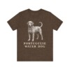 Portuguese Water Dog Lover Shirt, Vintage Dog Sketch Tee, Dog Lover Gift
