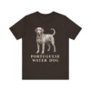 Portuguese Water Dog Lover Shirt, Vintage Dog Sketch Tee, Dog Lover Gift