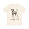 Portuguese Water Dog Lover Shirt, Vintage Dog Sketch Tee, Dog Lover Gift