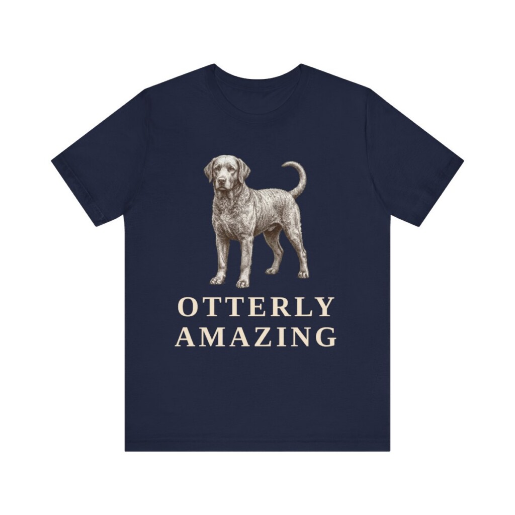 Portuguese Water Dog Humor Shirt, Vintage Dog Sketch Tee, Dog Humor Gift