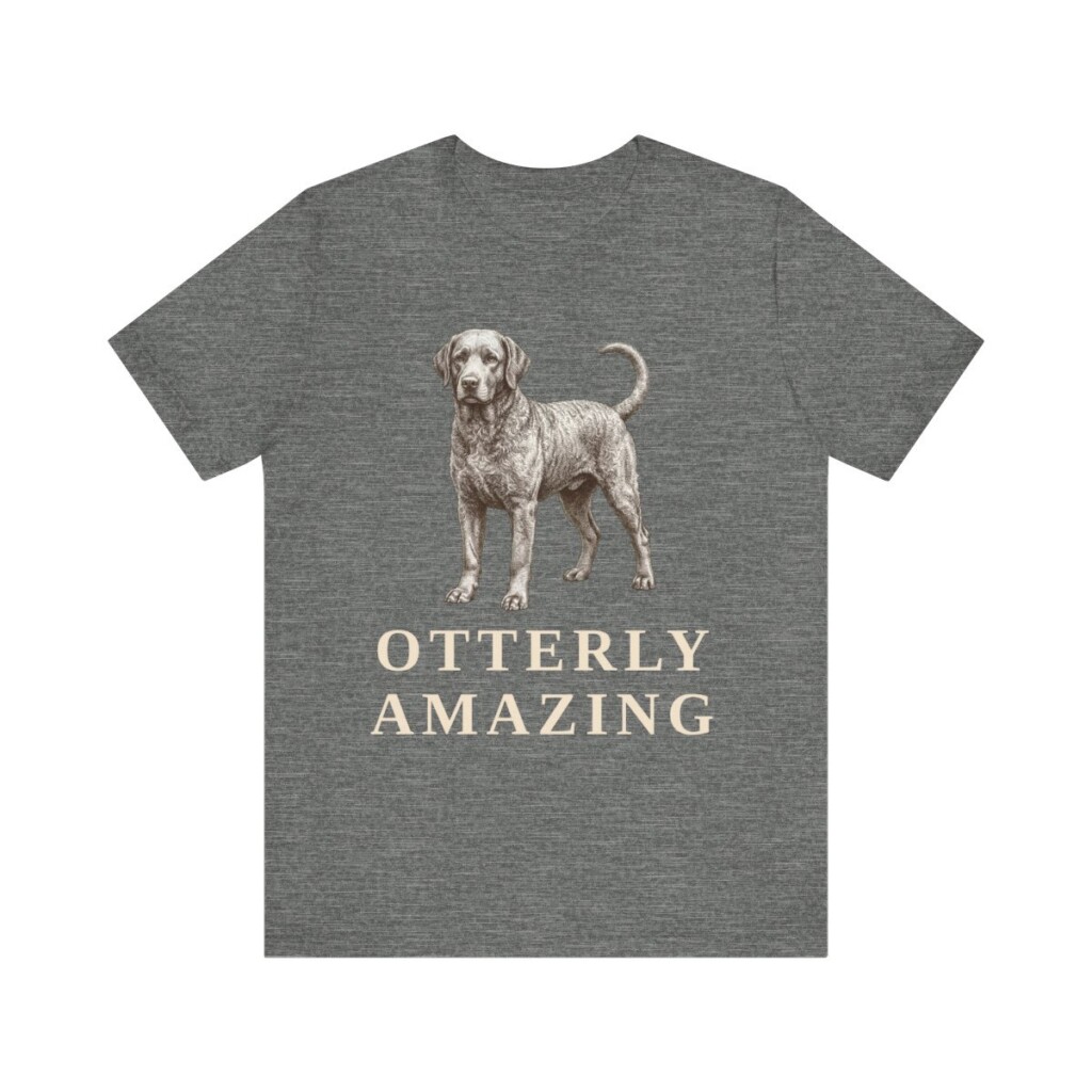 Portuguese Water Dog Humor Shirt, Vintage Dog Sketch Tee, Dog Humor Gift