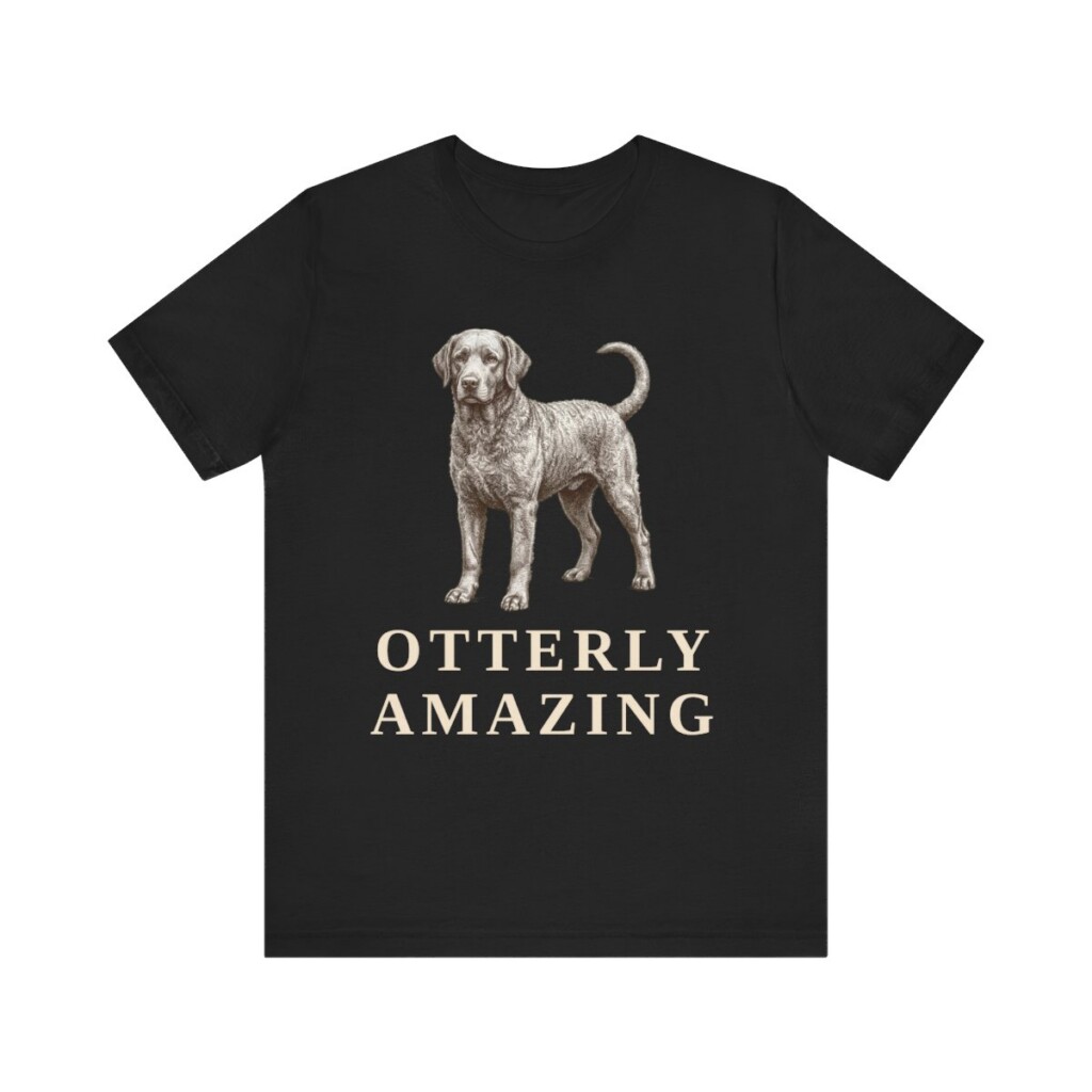 Portuguese Water Dog Humor Shirt, Vintage Dog Sketch Tee, Dog Humor Gift