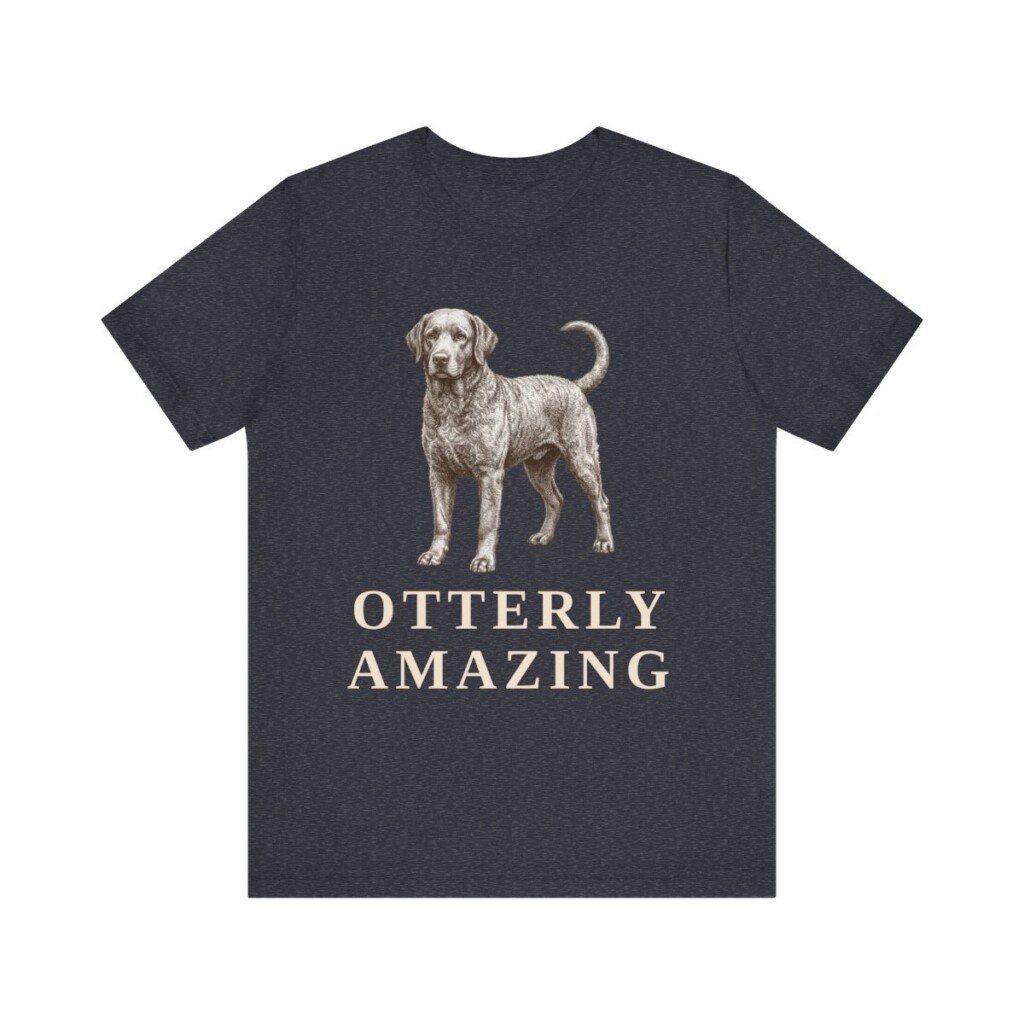 Portuguese Water Dog Humor Shirt, Vintage Dog Sketch Tee, Dog Humor Gift