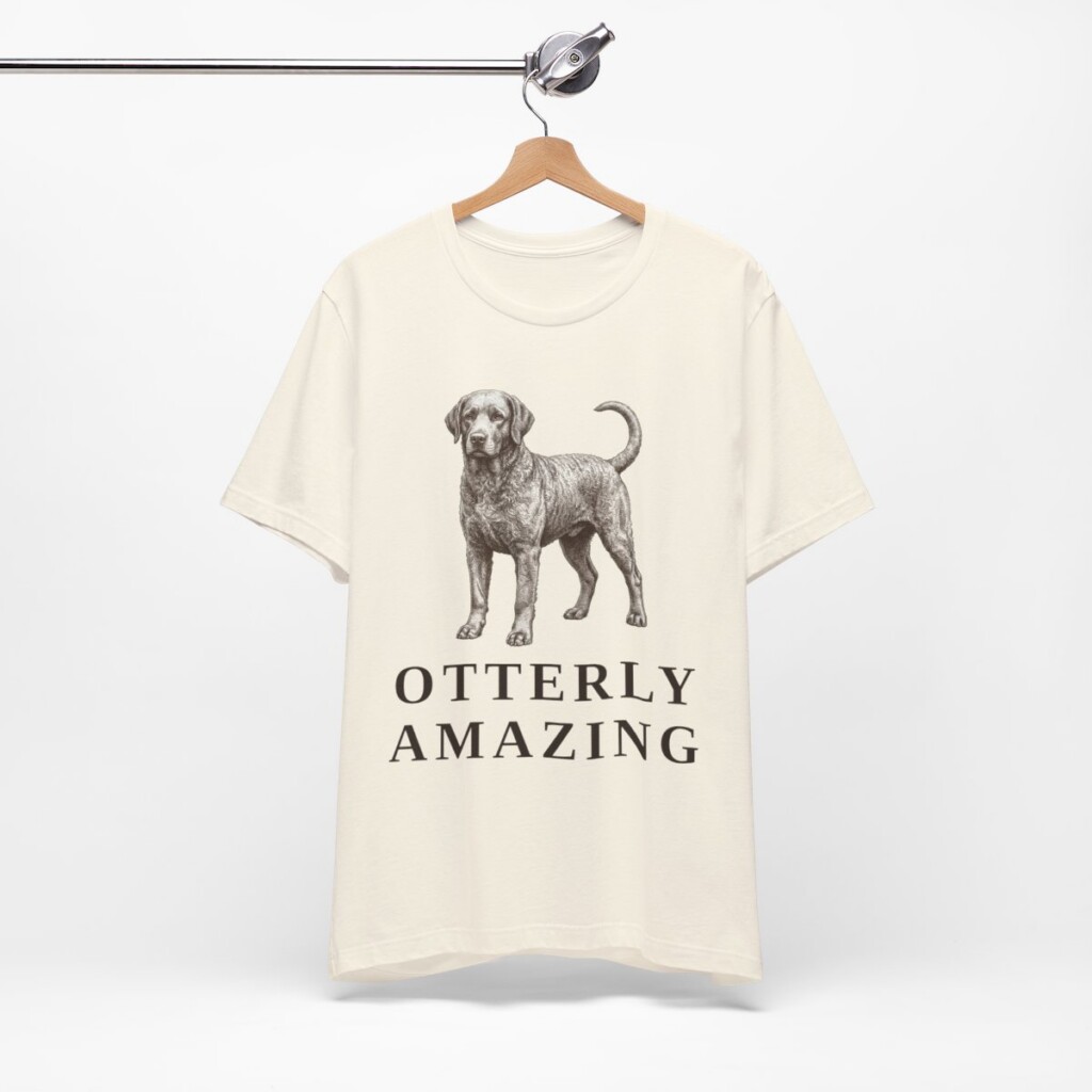 Portuguese Water Dog Humor Shirt, Vintage Dog Sketch Tee, Dog Humor Gift