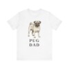 Pug Dad Shirt, Vintage Dog Sketch Tee, Dog Dad Gift