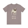 Pug Dad Shirt, Vintage Dog Sketch Tee, Dog Dad Gift