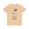 Pug Dad Shirt, Vintage Dog Sketch Tee, Dog Dad Gift