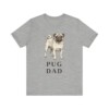 Pug Dad Shirt, Vintage Dog Sketch Tee, Dog Dad Gift