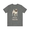 Pug Mom Shirt, Vintage Dog Sketch Tee, Dog Mom Gift