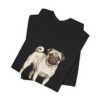 Pug Mom Shirt, Vintage Dog Sketch Tee, Dog Mom Gift