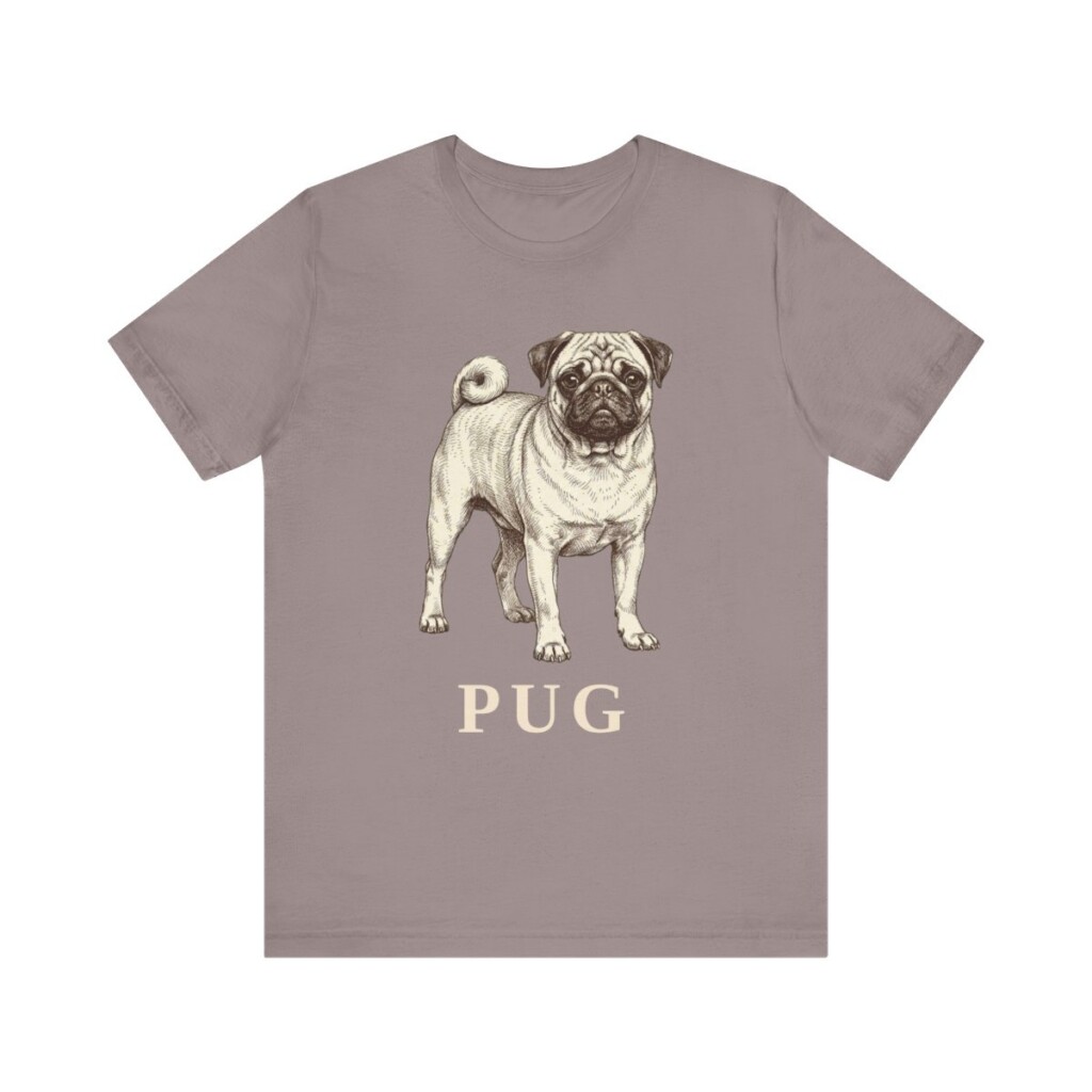 Pug Lover Shirt, Vintage Dog Sketch Tee, Dog Lover Gift Pug Lover Shirt, Vintage Dog Sketch Tee, Dog Lover Gift