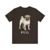 Pug Lover Shirt, Vintage Dog Sketch Tee, Dog Lover Gift Pug Lover Shirt, Vintage Dog Sketch Tee, Dog Lover Gift