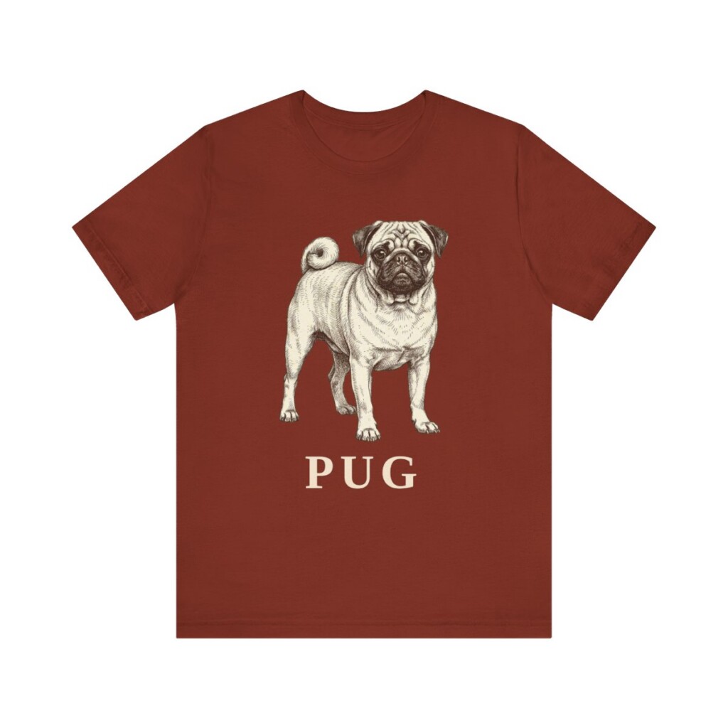 Pug Lover Shirt, Vintage Dog Sketch Tee, Dog Lover Gift Pug Lover Shirt, Vintage Dog Sketch Tee, Dog Lover Gift
