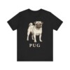 Pug Lover Shirt, Vintage Dog Sketch Tee, Dog Lover Gift Pug Lover Shirt, Vintage Dog Sketch Tee, Dog Lover Gift