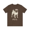 Pug Lover Shirt, Vintage Dog Sketch Tee, Dog Lover Gift Pug Lover Shirt, Vintage Dog Sketch Tee, Dog Lover Gift