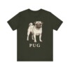 Pug Lover Shirt, Vintage Dog Sketch Tee, Dog Lover Gift Pug Lover Shirt, Vintage Dog Sketch Tee, Dog Lover Gift