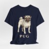Pug Lover Shirt, Vintage Dog Sketch Tee, Dog Lover Gift Pug Lover Shirt, Vintage Dog Sketch Tee, Dog Lover Gift