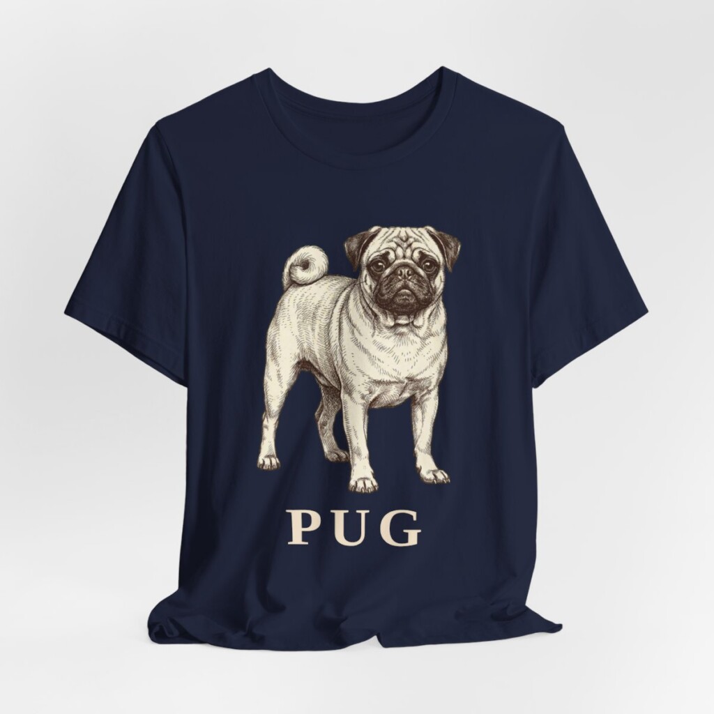 Pug Lover Shirt, Vintage Dog Sketch Tee, Dog Lover Gift Pug Lover Shirt, Vintage Dog Sketch Tee, Dog Lover Gift