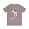 Pug Humor Shirt, Vintage Dog Sketch Tee, Dog Humor Gift