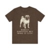 Pug Humor Shirt, Vintage Dog Sketch Tee, Dog Humor Gift