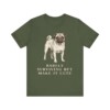 Pug Humor Shirt, Vintage Dog Sketch Tee, Dog Humor Gift