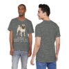 Pug Humor Shirt, Vintage Dog Sketch Tee, Dog Humor Gift