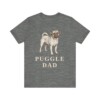 Puggle Dad Shirt, Vintage Dog Sketch Tee, Dog Dad Gift