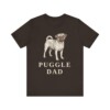 Puggle Dad Shirt, Vintage Dog Sketch Tee, Dog Dad Gift