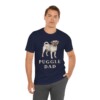 Puggle Dad Shirt, Vintage Dog Sketch Tee, Dog Dad Gift